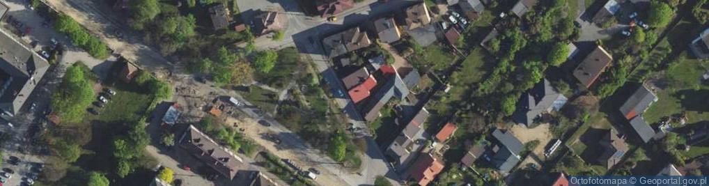Zdjęcie satelitarne Leśna ul.