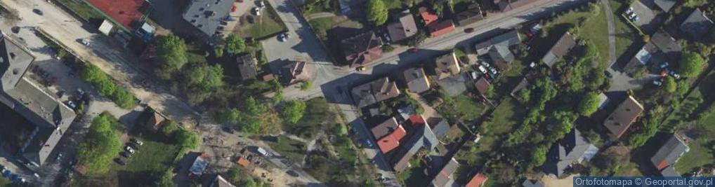Zdjęcie satelitarne Leśna ul.