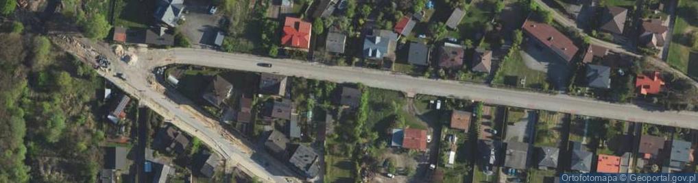 Zdjęcie satelitarne Leśna ul.