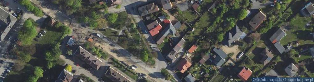 Zdjęcie satelitarne Leśna ul.