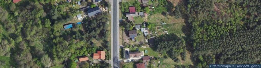 Zdjęcie satelitarne Letniskowa ul.