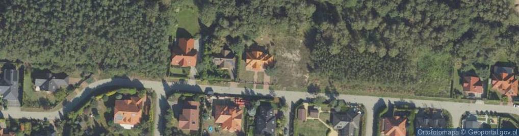 Zdjęcie satelitarne Leśnego Runa ul.