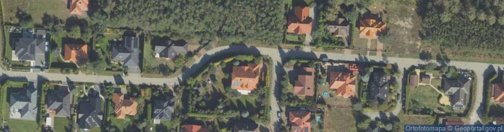 Zdjęcie satelitarne Leśnego Runa ul.