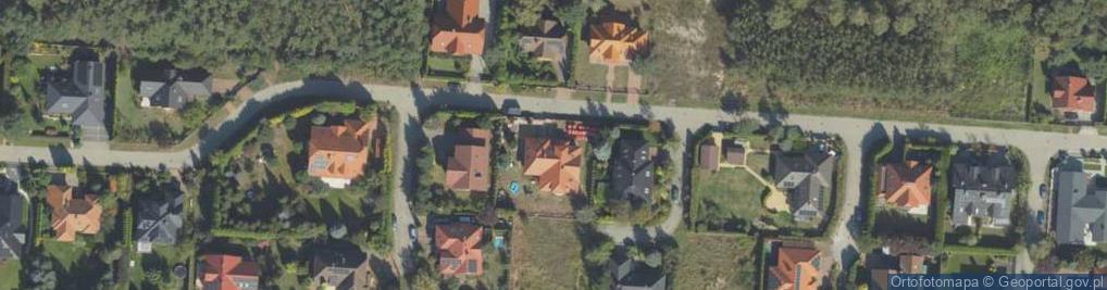 Zdjęcie satelitarne Leśnego Runa ul.