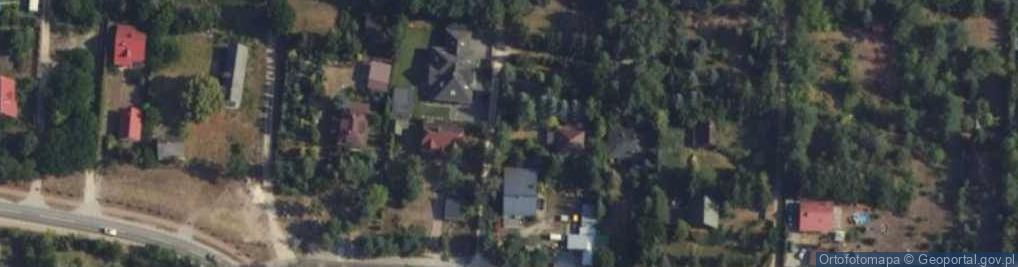 Zdjęcie satelitarne Leśnych Ptaków ul.