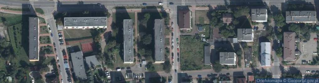 Zdjęcie satelitarne Legionów ul.