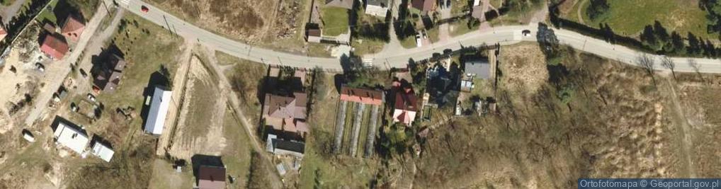 Zdjęcie satelitarne Łęczna ul.