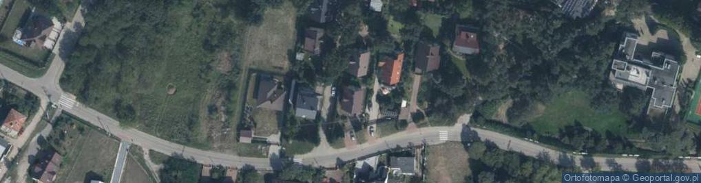 Zdjęcie satelitarne Łęczna ul.