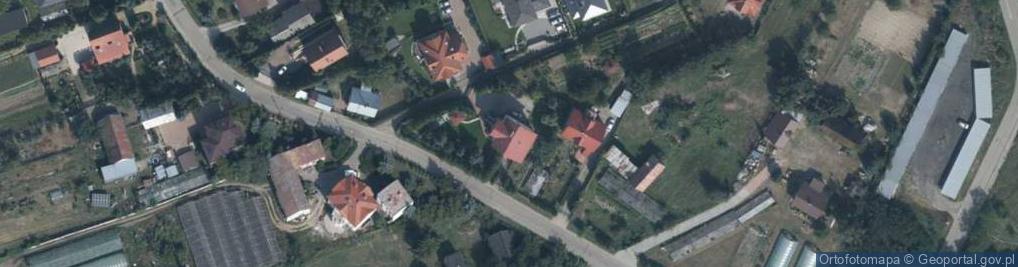 Zdjęcie satelitarne Łęczna ul.