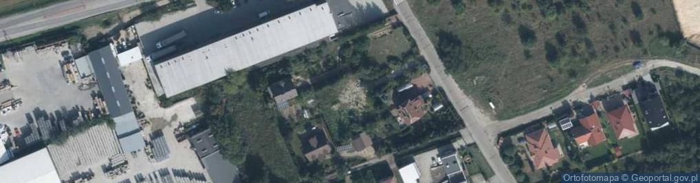 Zdjęcie satelitarne Łęczna ul.
