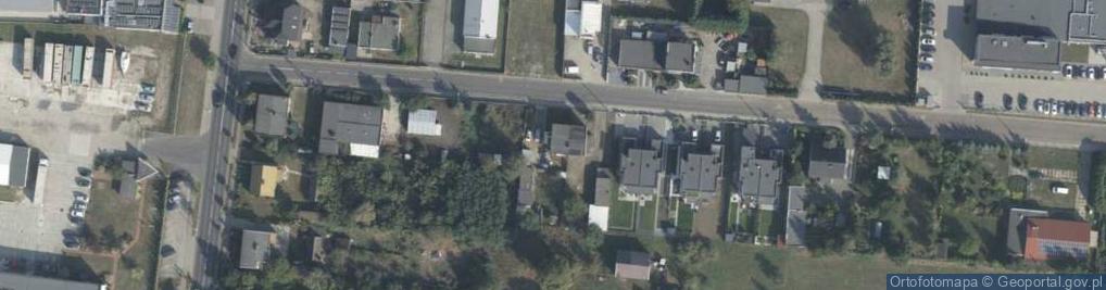 Zdjęcie satelitarne Leśna ul.