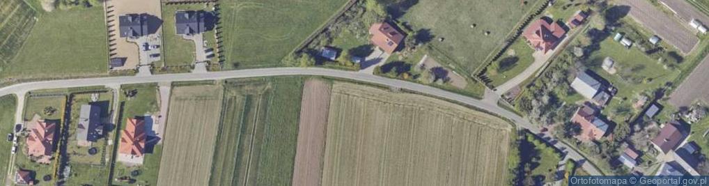 Zdjęcie satelitarne Leszczyny ul.