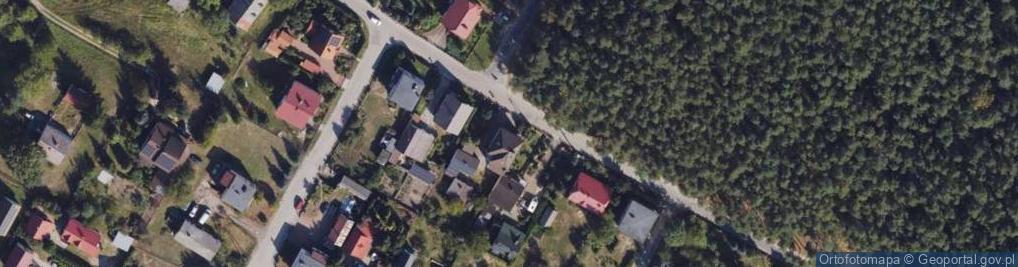 Zdjęcie satelitarne Leśna ul.
