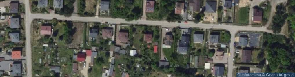 Zdjęcie satelitarne Leśna ul.