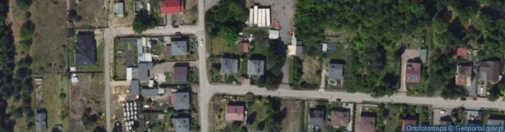 Zdjęcie satelitarne Leśna ul.