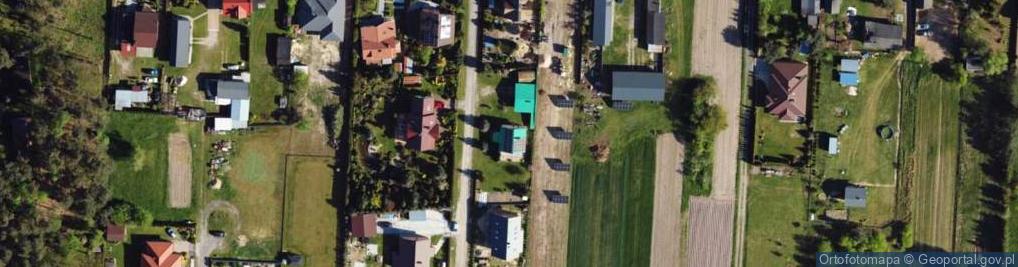 Zdjęcie satelitarne Leśnych Ziół ul.