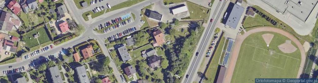 Zdjęcie satelitarne Legionów ul.