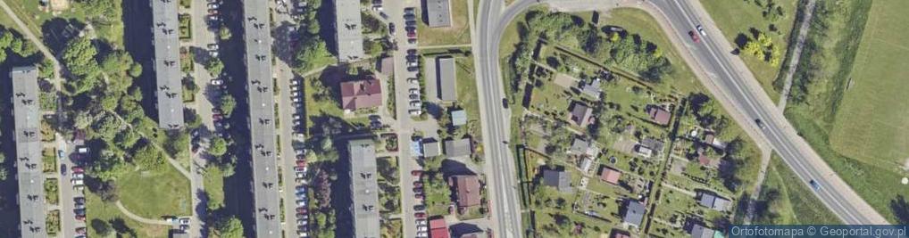 Zdjęcie satelitarne Legionów ul.