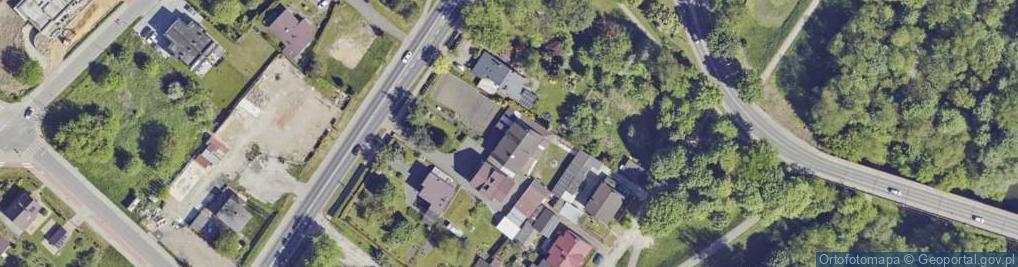 Zdjęcie satelitarne Legionów ul.
