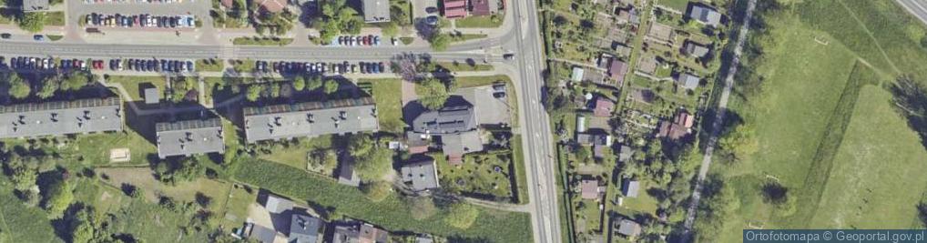 Zdjęcie satelitarne Legionów ul.