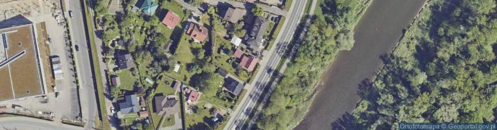 Zdjęcie satelitarne Legionów ul.