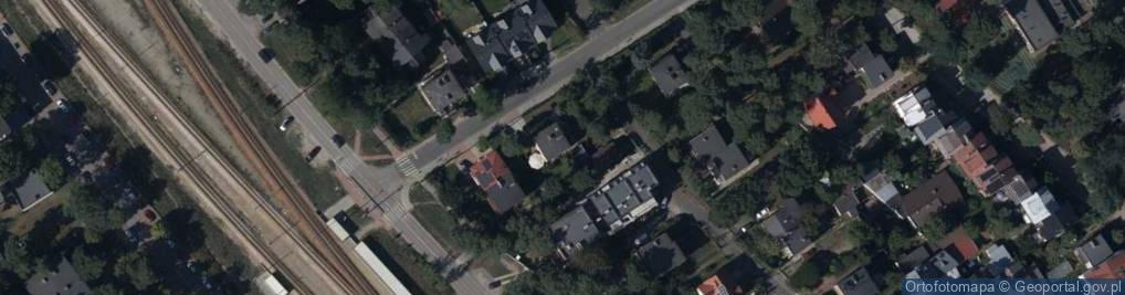 Zdjęcie satelitarne Leśna ul.
