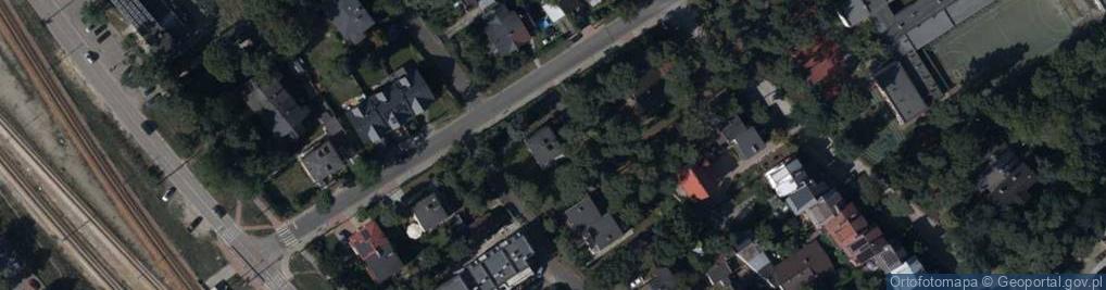 Zdjęcie satelitarne Leśna ul.