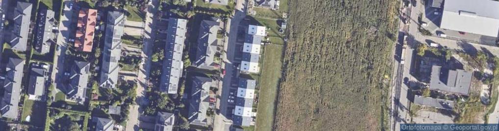 Zdjęcie satelitarne Legendy ul.