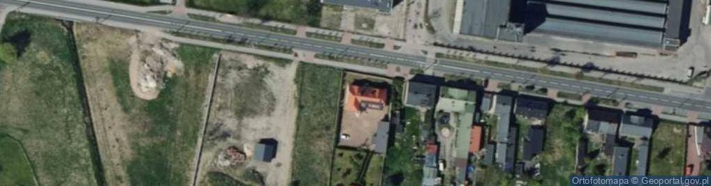 Zdjęcie satelitarne Łęczycka ul.