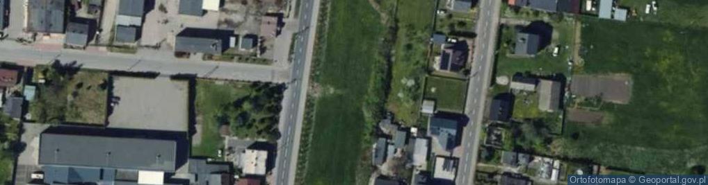 Zdjęcie satelitarne Łęczycka ul.