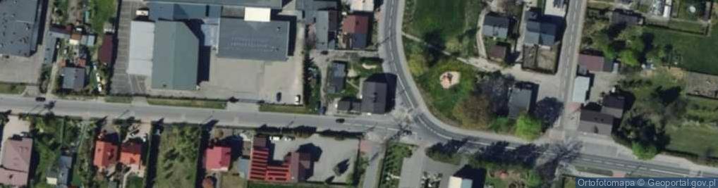 Zdjęcie satelitarne Łęczycka ul.