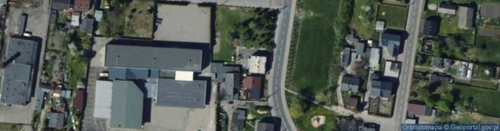Zdjęcie satelitarne Łęczycka ul.
