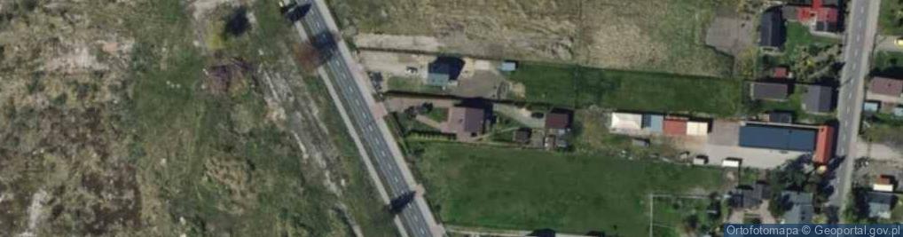 Zdjęcie satelitarne Łęczycka ul.