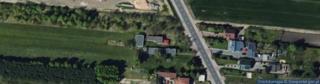 Zdjęcie satelitarne Łęczycka ul.