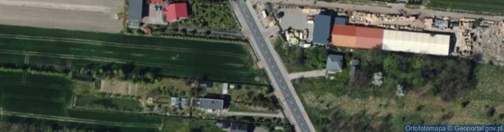 Zdjęcie satelitarne Łęczycka ul.