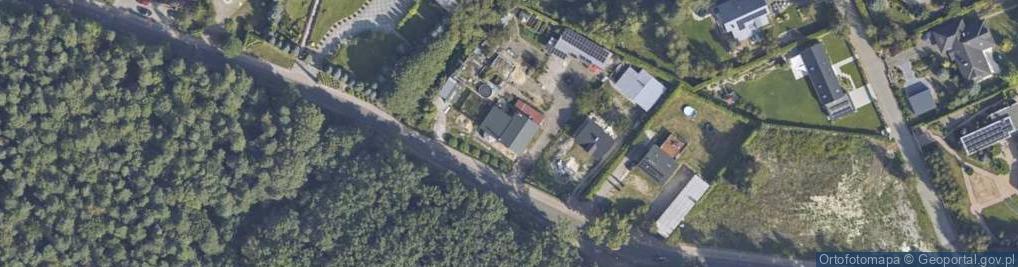 Zdjęcie satelitarne Leśna ul.