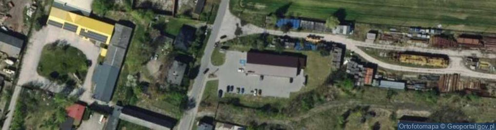 Zdjęcie satelitarne Łęczycka ul.