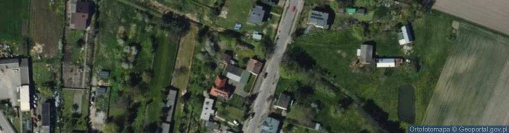 Zdjęcie satelitarne Łęczycka ul.