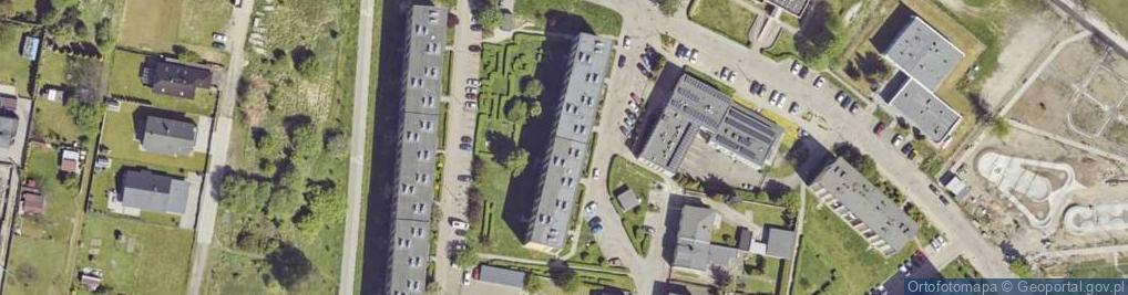 Zdjęcie satelitarne Leśna ul.
