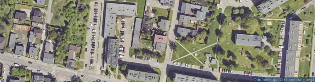 Zdjęcie satelitarne Leśna ul.