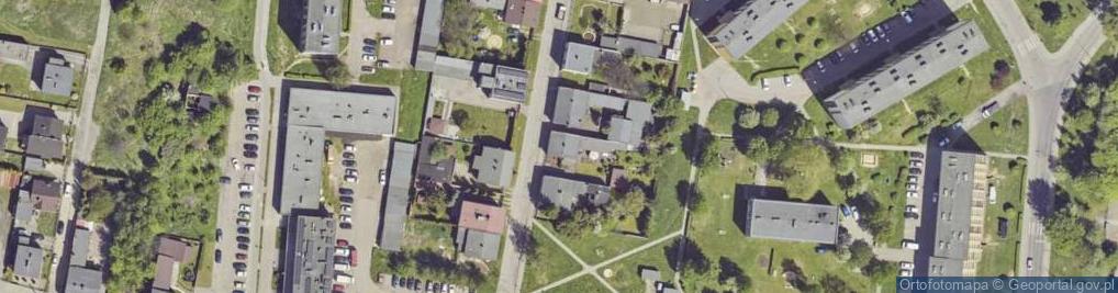 Zdjęcie satelitarne Leśna ul.