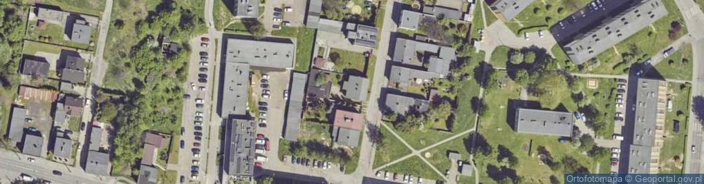 Zdjęcie satelitarne Leśna ul.