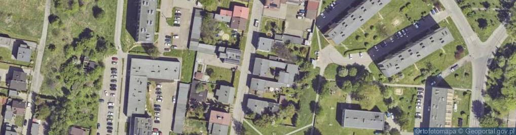 Zdjęcie satelitarne Leśna ul.