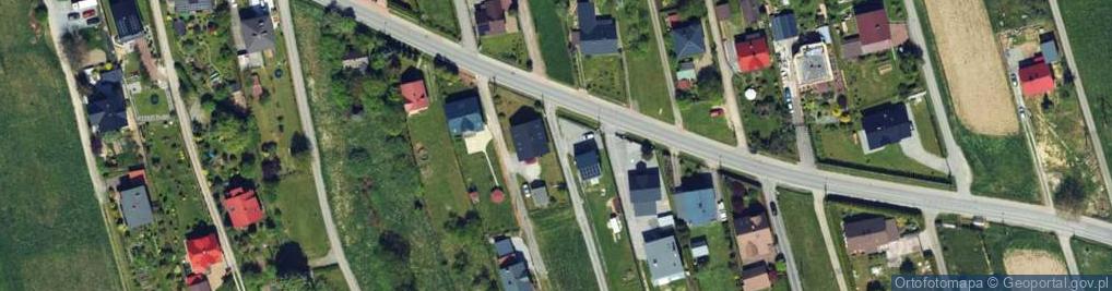 Zdjęcie satelitarne Łęgowa ul.