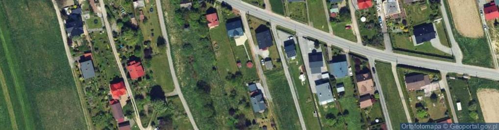 Zdjęcie satelitarne Łęgowa ul.