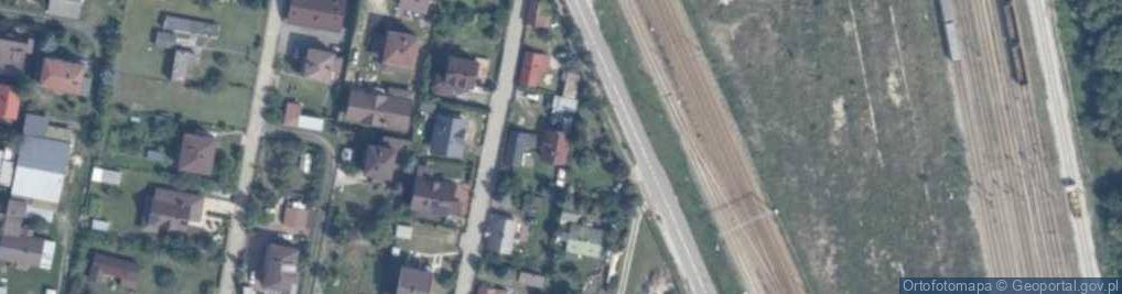 Zdjęcie satelitarne Letniskowa ul.