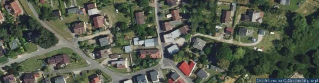 Zdjęcie satelitarne Leboszowska ul.