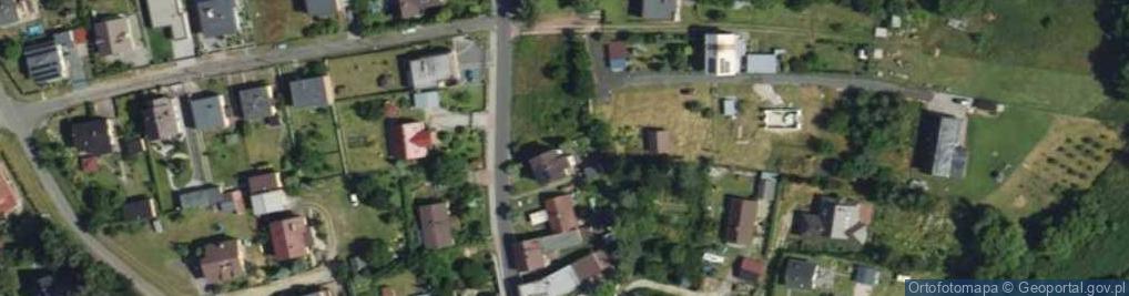 Zdjęcie satelitarne Leboszowska ul.