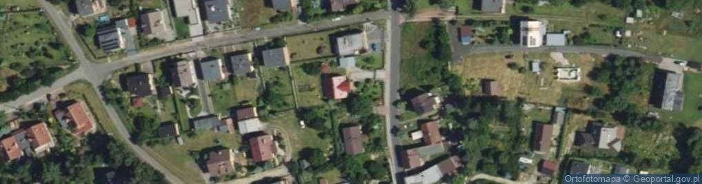Zdjęcie satelitarne Leboszowska ul.