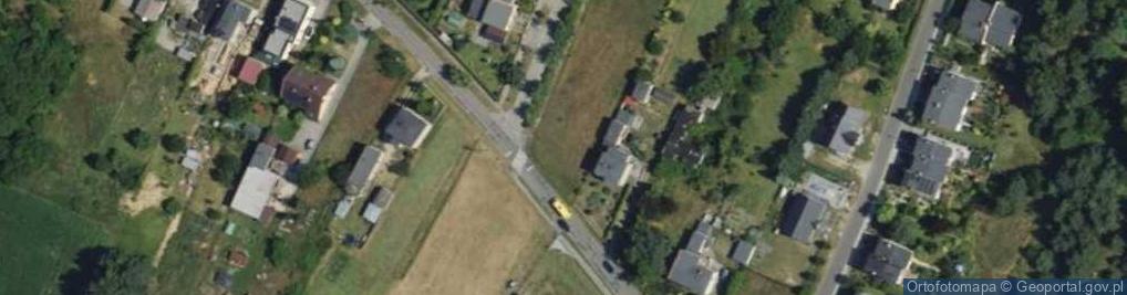 Zdjęcie satelitarne Leboszowska ul.